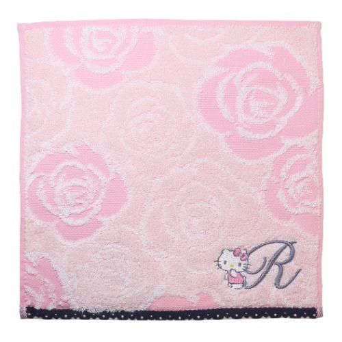 YESASIA: Hello Kitty Hand Towel (Initial R) (25×25cm) - Marushin ...