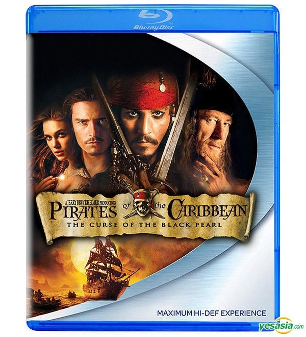 YESASIA: Pirates of the Caribbean: The Curse of the Black Pearl (Blu ...