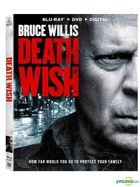 Death Wish (2018) (Blu-ray + DVD + Digital) (US Version)