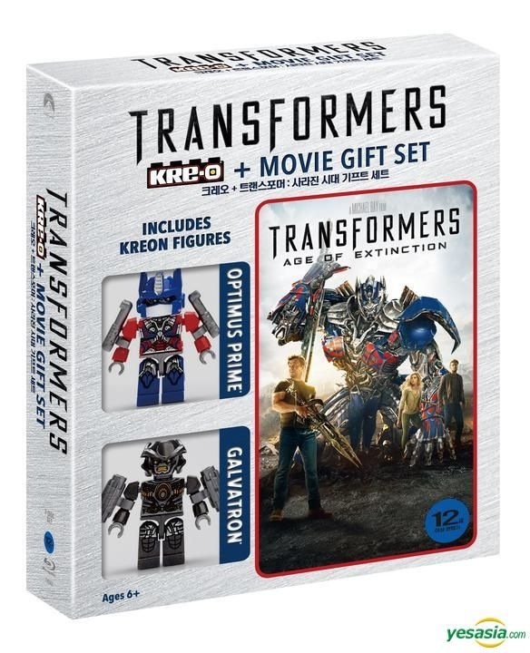 YESASIA: Transformers KRE-O + Movie Gift Set (Blu-ray) (2-Disc