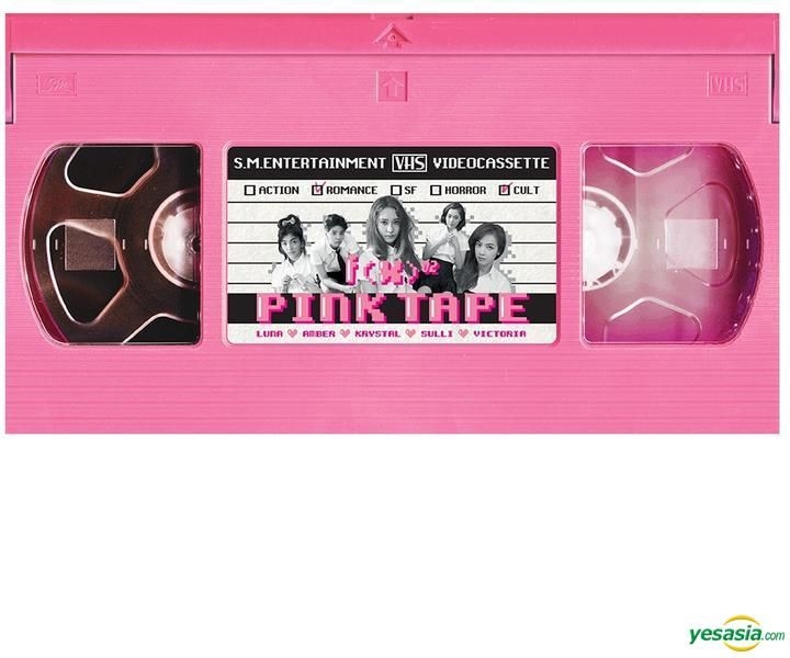 f(x) pink tape トレカ付き　クリスタル　アルバム　公式