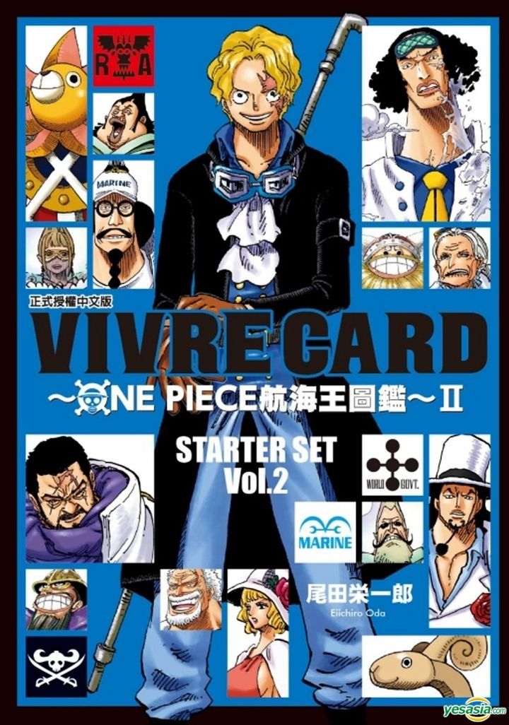 Yesasia Vivre Card One Piece Vol 1 Starter Set 1 Oda Eiichiro Dong Li Comics In Chinese Free Shipping North America Site