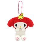 Sanrio My Melody (眼淚造型) 毛公仔吊飾/鑰匙扣 (紅色)