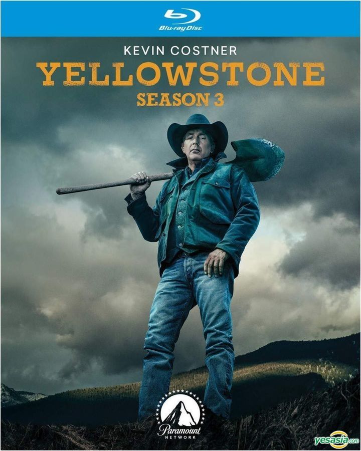 YESASIA 黃石 (Bluray) (110集) (第3季) (美國版) Bluray 凱文科斯納, 威斯班特利