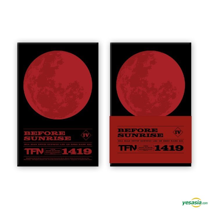 YESASIA: TFN Mini Album - BEFORE SUNRISE PART. 4 (Poca Version) - TFN ...