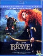 Brave (2012) (Blu-ray) (2D + 3D) (Hong Kong Version)