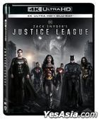 Zack Snyder's Justice League (2021) (4K Ultra HD + Blu-ray) (4-Disc Edition) (Hong Kong Version)