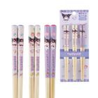 Sanrio Kuromi Chopsticks 16.5cm (3 Pairs Set)