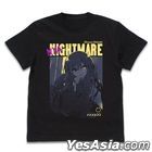 Date A Live IV : Kurumi Tokisaki T-Shirt Nyaightmare Ver. (BLACK) (Size:L)