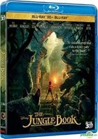 The Jungle Book (2016) (Blu-ray) (2D + 3D) (Hong Kong Version)