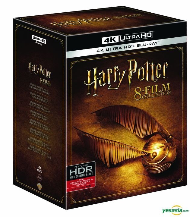 YESASIA: Harry Potter 8 Film Collection (4K Ultra HD Blu-ray) (16-Disc)  (Outbox Limited Edition) (Korea Version) Blu-ray - Daniel Radcliffe, Rupert  Grint, H&C - Western / World Movies & Videos - Free