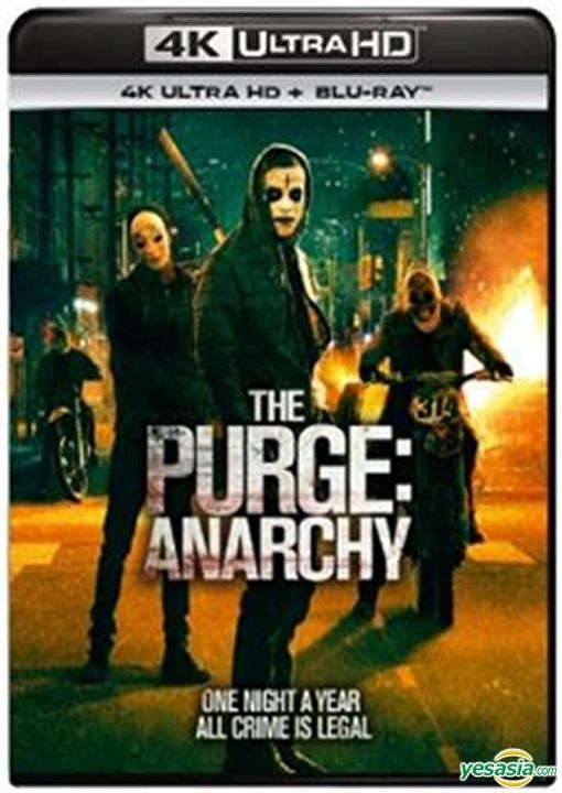 Yesasia The Purge Anarchy 14 4k Ultra Hd Blu Ray Hong Kong Version Blu Ray フランク グリロ ザック ギルフォード 欧米 その他の映画 無料配送