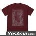 Dorohedoro (Original Ver.) : Shin [Tobira] T-Shirt (BURGUNDY) (Size:L)