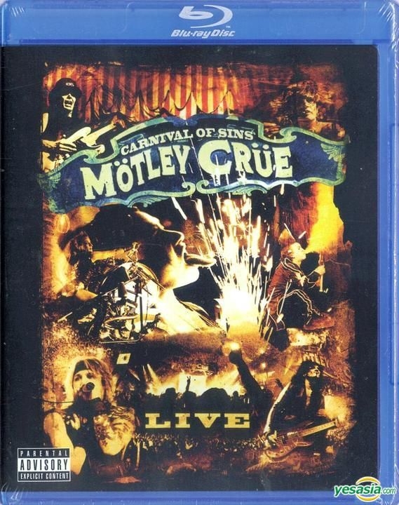 YESASIA: Motley Crue - Carnival Of Sins (Blu-ray) (US Version) DVD