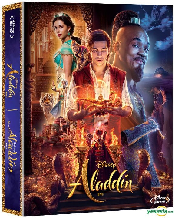 YESASIA: Aladdin (Animation + Live Action Collection) (Blu-ray) (Korea  Version) Blu-ray - Naomi Scott, Will Smith, Walt Disney Company - Western /  World Movies & Videos - Free Shipping