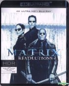 The Matrix Revolutions (2003) (4K Ultra HD + Blu-ray) (Hong Kong Version)