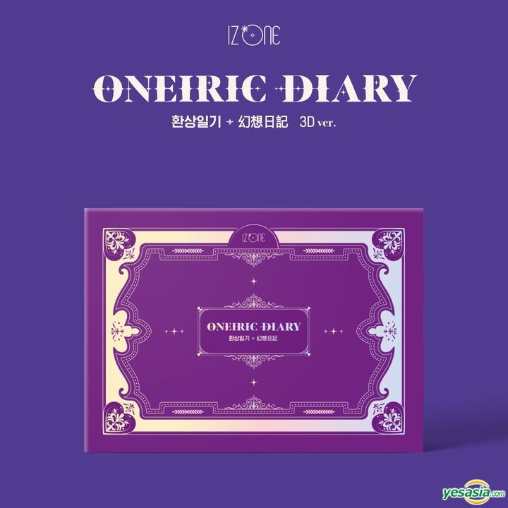 Signed IZ*ONE popular Oneric Diary Album, 3D Version