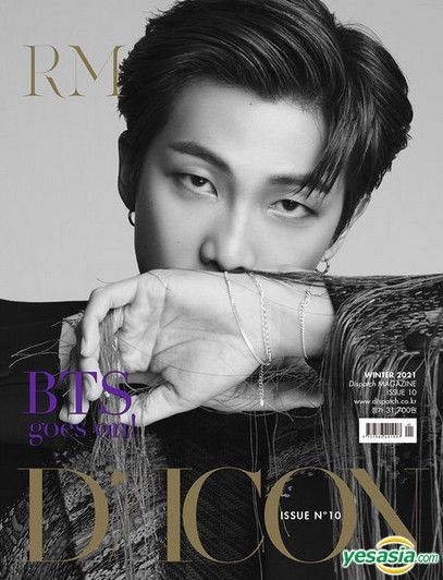 Yesasia D Icon Issue 10 Bts Goes On Rm Cover Korean Version Celebrity Gifts 男性アーティスト 写真集 ポスター 写真集 グループ ギフト 防弾少年団 Bts 韓国のグッズ 無料配送