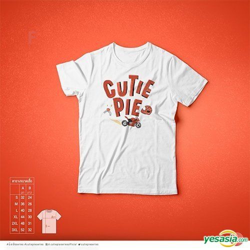 YESASIA: Cutie Pie The Series - T-Shirt (Type F) (Size S) PHOTO