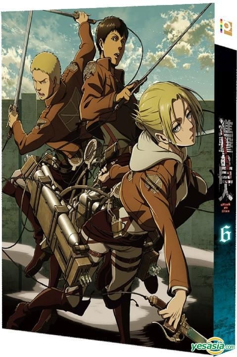YESASIA: Attack on Titan Vol. 6 (DVD + Poster) (Special Edition
