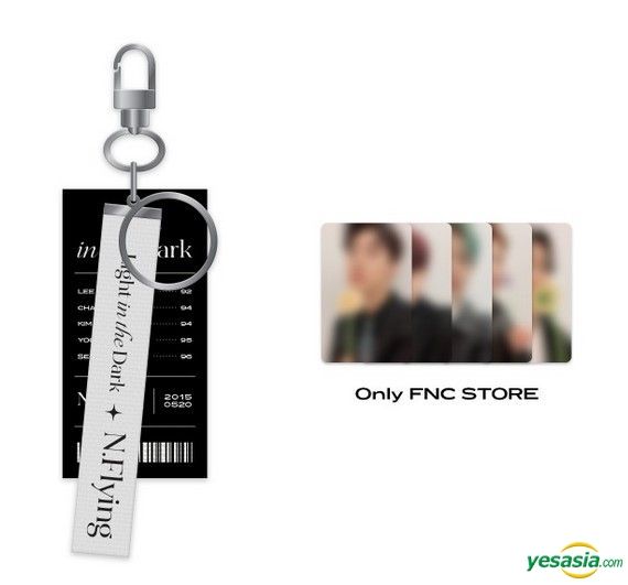 YESASIA: N.Flying 1st Photo Book 'Light in the Dark' Official Merchandise -  Label Keyring ギフト