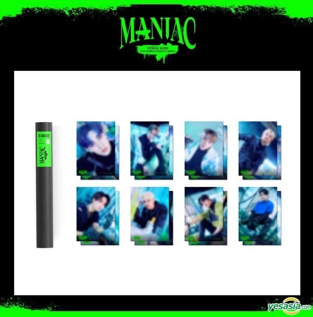 YESASIA: Stray Kids 2nd World Tour [MANIAC] in Seoul Official Goods - Poster  Set (Chang Bin) 写真集／ポスター,Celebrity Gifts,ギフト,男性アーティスト,グループ - Stray Kids -  韓国のグッズ - 無料配送 - 北米サイト