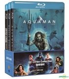 Justice League + Wonder Woman + Aquaman Triple Pack (Blu-ray) (3-Disc) (Limited Edition) (Korea Version)