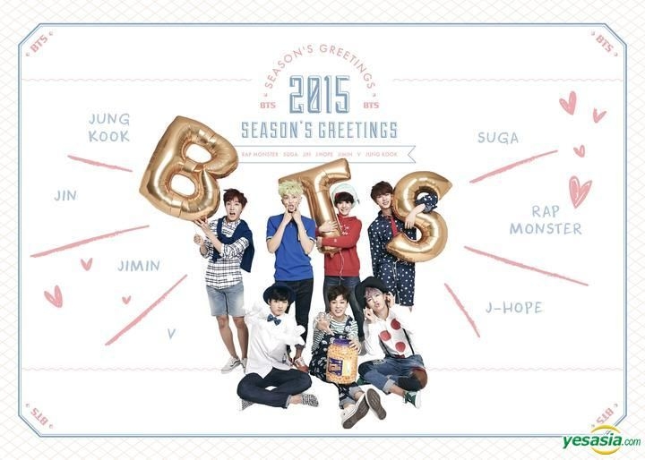 YESASIA: BTS 2015 Season's Greetings PHOTO/POSTER,CALENDAR,MALE 