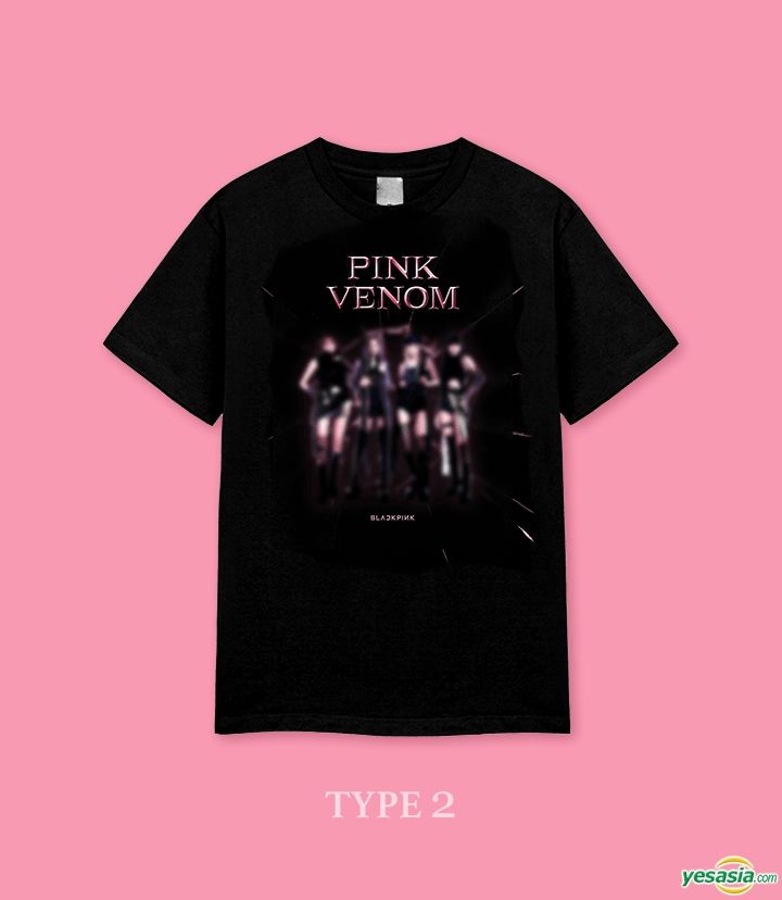 YESASIA: [PINKVENOM] BLACKPINK PHOTO T-SHIRTS (TYPE 2) (Large