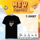 Mew Suppasit 2023 Birthday Fan Meeting Merchandise - T-Shirt 01 (Black) (Size M)