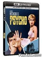 Psycho (1960) (4K Ultra HD + Blu-ray) (Hong Kong Version)