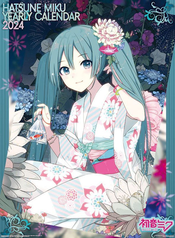 YESASIA Hatsune Miku 2024 Calendar (Japan Version) PHOTO/POSTER