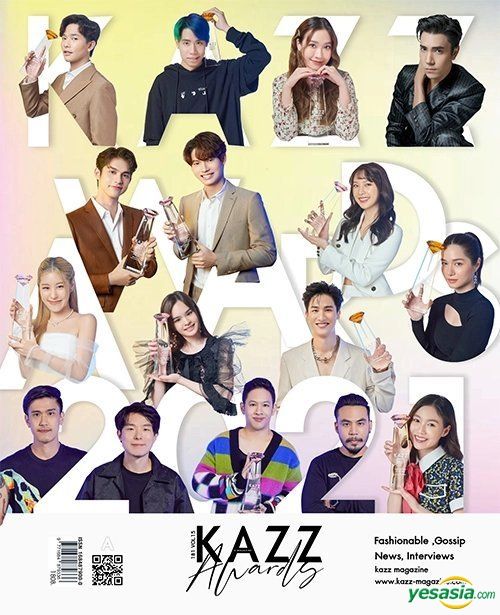 YESASIA : Thai Magazine: KAZZ Vol. 181 - KAZZ Awards 2021 (Cover B ...