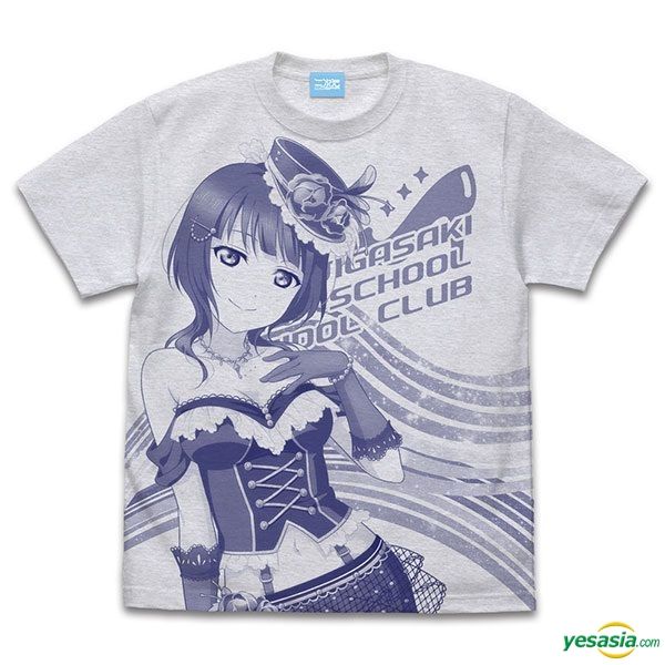 Yesasia ラブライブ 虹ヶ咲学園スクールアイドル同好会 朝香果林 オールプリント Tシャツ Ash サイズ S Love Live ラブライブ コスパ ライフスタイル ギフト 無料配送 北米サイト