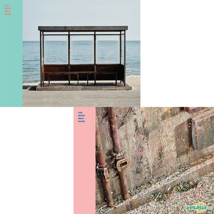 Yesasia Bts You Never Walk Alone Left Right Version 2 Posters In Tube Left Right Version Cd Bts Bighit Entertainment Korean Music Free Shipping North America Site