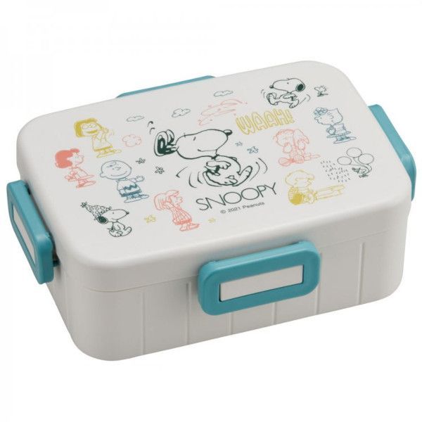 YESASIA: SNOOPY 4-point Lock Lunch Box 650ml - Skater - Lifestyle ...