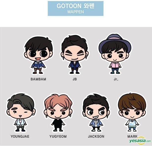 【レア】GOT7 ヨンジェ GOTOON IDENTIFY 衣装 クッション GOT7 GOTOON BY GOT7 SUMMER STORE OFFICIAL GOODS GOTOON SMART POP
