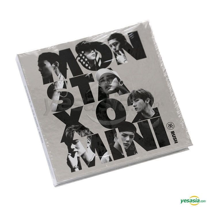 Yesasia Monsta X Mini Album Vol 2 Rush Official Secret Version Poster In Tube Cd