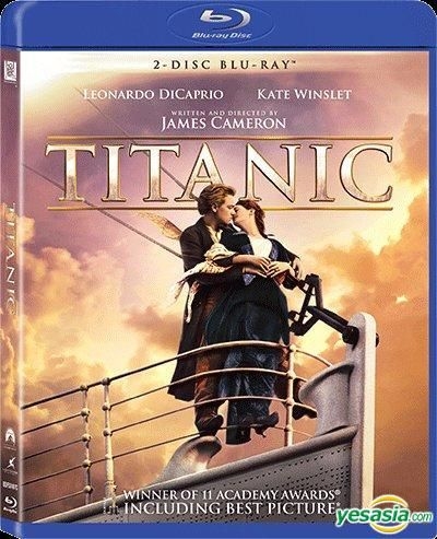 YESASIA: Titanic (1997) (Blu-ray) (2D) (2-Disc Edition) (Hong Kong Version)  Blu-ray - Leonardo DiCaprio, Kate Winslet, 20th Century Fox - Western / World  Movies & Videos - Free Shipping