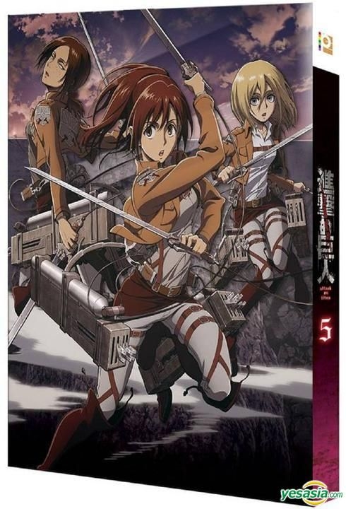 New Attack on Titan The Final Season Vol.3 Limited Edition Blu-ray