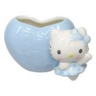 Sanrio Hello Kitty 陶瓷笔座 (蓝色)