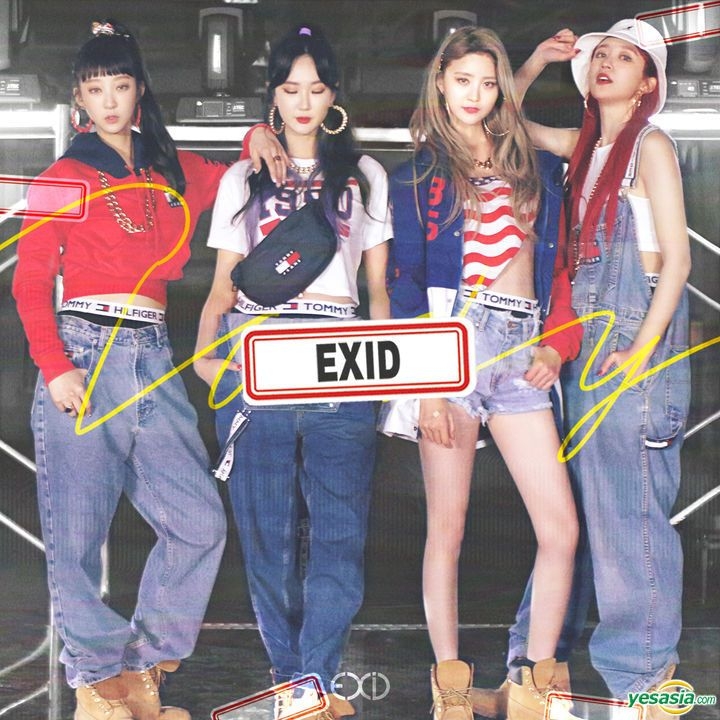 YESASIA: EXID Single Album + Poster in Tube CD - EXID - Korean Music ...