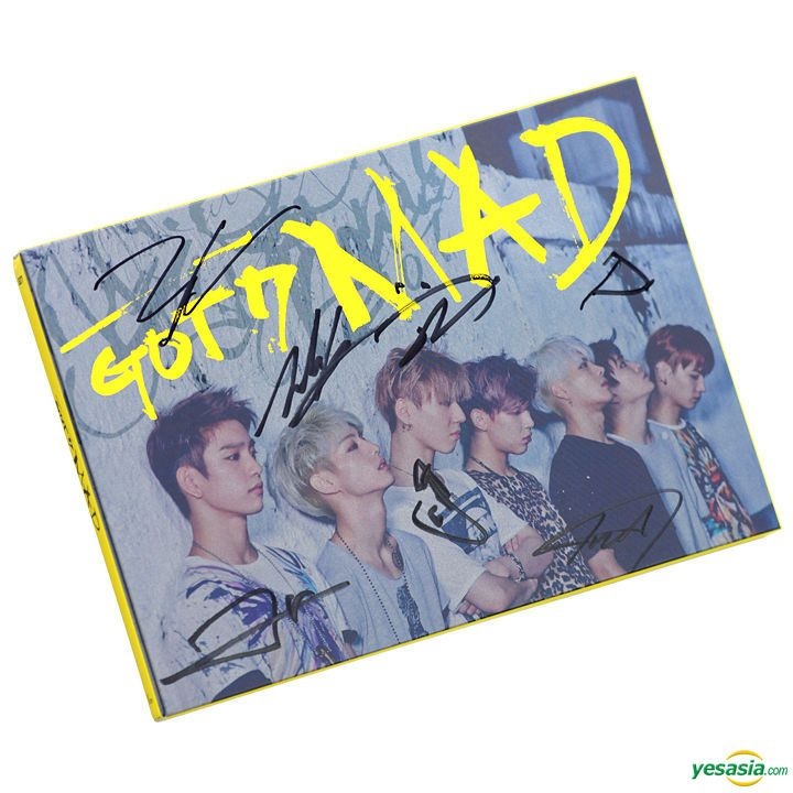 YESASIA: GOT7 Mini Album Mad (Horizontal Version) (All Members  Autographed CD) (Limited Edition) CD GOT7 Korean Music Free Shipping