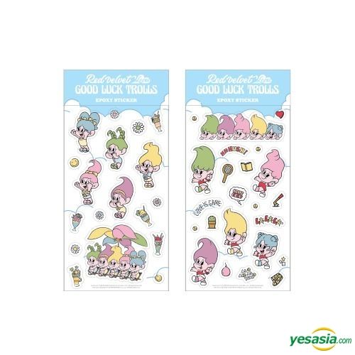 Yesasia Red Velvet Loves Good Luck Trolls Epoxy Sticker B Version Celebrity Tsgroups 