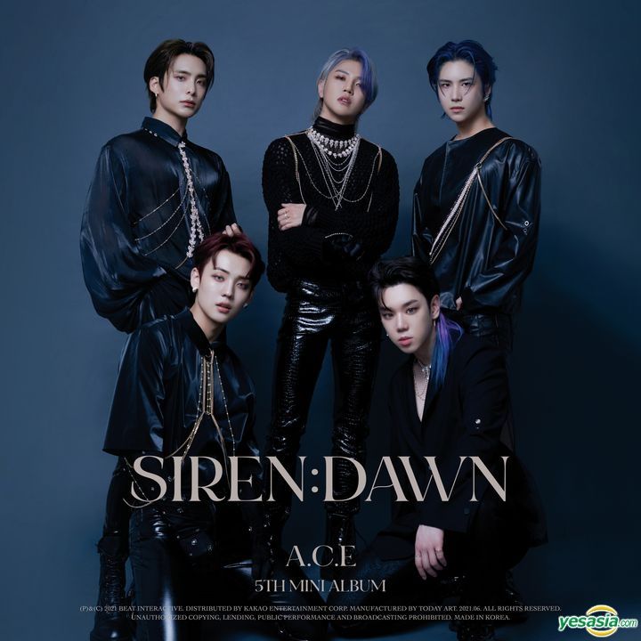 Yesasia A C E Mini Album Vol 5 Siren Dawn Random Version Random Poster In Tube Cd A C E 韓国の音楽cd 無料配送