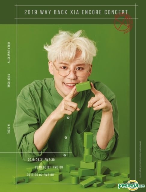 YESASIA: 2019 Way Back XIA Encore Concert (3DVD + Photobook