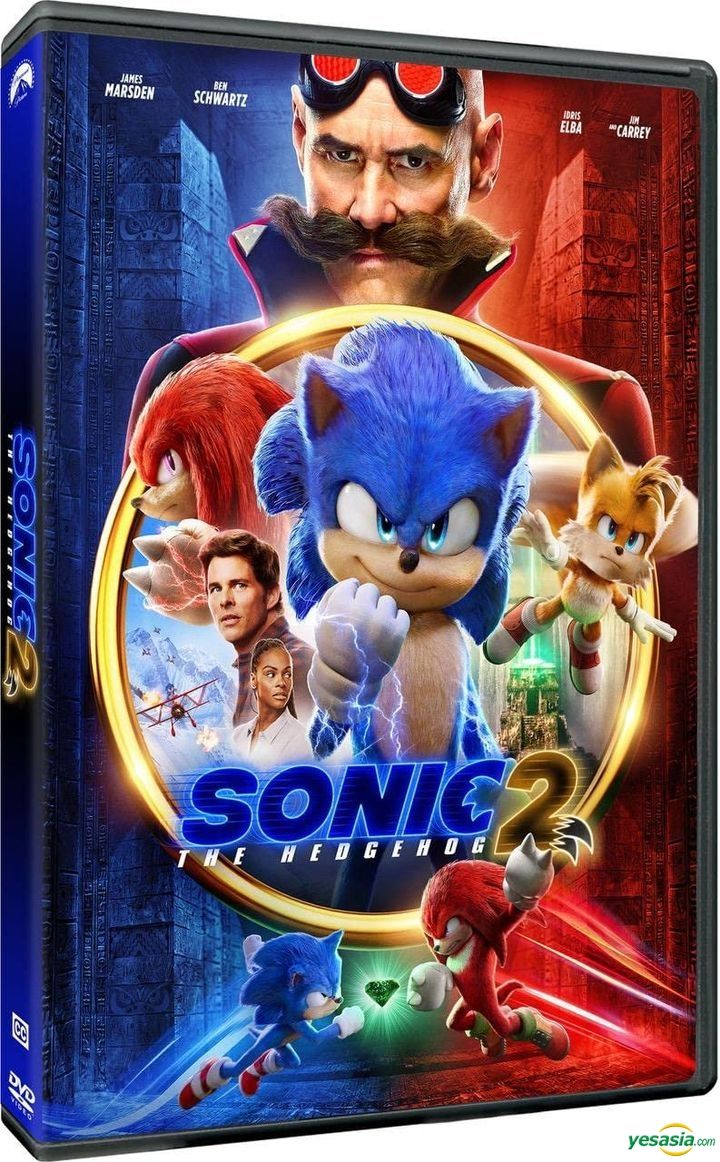 Dvd Sonic 2 O Filme ( Jim Carrey ) 2022 Original E Lacrado