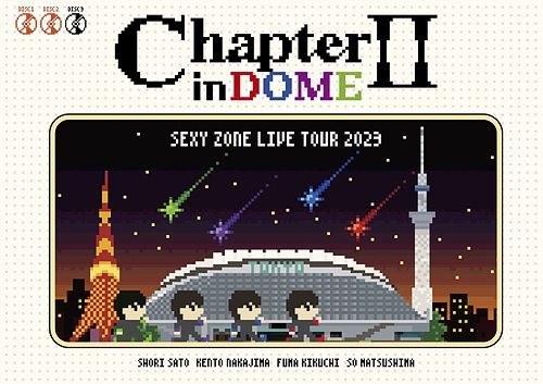 YESASIA: SEXY ZONE LIVE TOUR 2023 Chapter II in DOME [BLU-RAY 