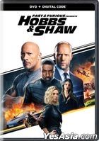 Fast & Furious Presents: Hobbs & Shaw (2019) (DVD + Digital Code) (US Version)