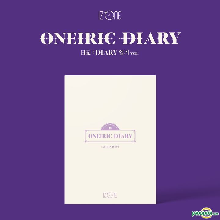 未開封 IZ*ONE ONEIRIC DIARY (幻想日記) 3種セット YESASIA: IZ*ONE Mini Album Vol. 3 - Oneiric Diary (Diary Version